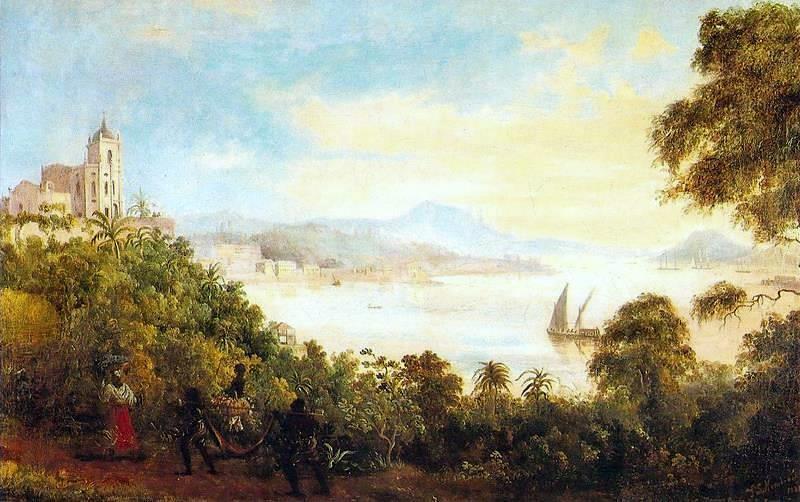 Thomas Lyde Hornbrook Vista do Outeiro da Gloria oil painting image